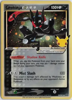 Greninja Star Promo SWSH: Sword & Shield Promo Cards SWSH144 NM - Image 1