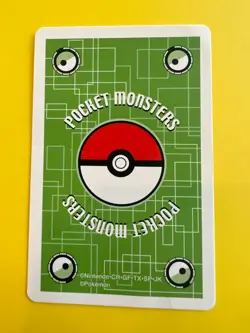 Torchic pokemon Playing Poker Card green pokeball Nintendo Japanese Very Rare - Image 5
