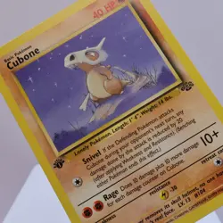 Pokemon TCG - Cubone 50/64 Jungle Common 1st Edition WOTC 1999 - EXC/NM - Image 1
