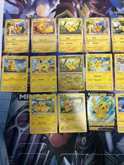 25 Different Pikachu Pokemon TCG Card Lot - Sun & Moon XY + More - Image 2