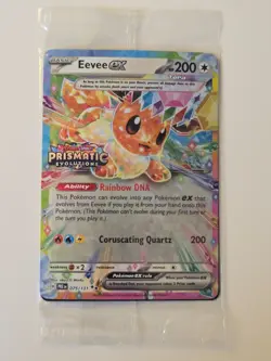 Pokemon Eevee EX 075/131 - Prismatic Evolutions Promo - Stamped - Sealed - Image 1