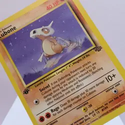 Pokemon TCG - Cubone 50/64 Jungle Common 1st Edition WOTC 1999 - EXC - Image 1