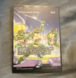 Teleportation Circle M 0002 Enchantment Rare EN Foil Borderless - Image 1