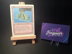 Magic: The Gathering Volcanic Island Dual Land Revised/3rd Ed Lightly Played/LP - Image 1