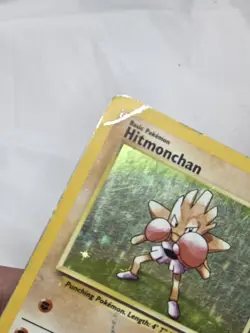 Pokemon TCG Hitmonchan Base Set 7/102 Holo Rare - Image 3