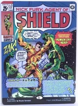 Nick Fury, Agent of S.H.I.E.L.D. (0389) [New, NM] BDR *Foil* {Marvel Super Heroe - Image 1