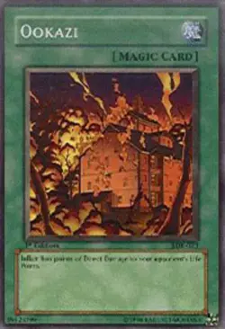 Lightly Played Ookazi - SDK-023 - Common - 1st Edition - YuGiOh - Image 1