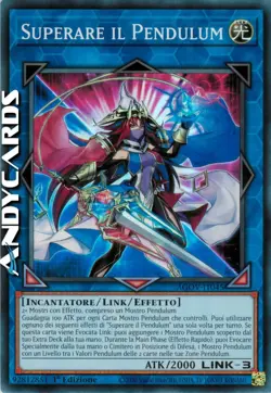 SUPERARE IL PENDULUM (Exceed The Pendulum) • Super R • AGOV IT045 • 1Ed • Yugioh - Image 1