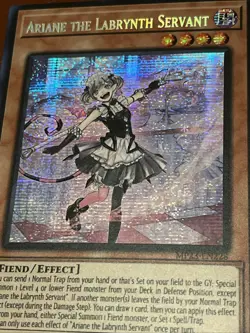 Yu-Gi-Oh! Ariane The Labrynth Servant Prismatic Secret Rare MP23-EN228 NM 1st Ed - Image 2