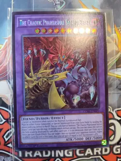 2026 Yu-Gi-Oh The Chaotic Phantasmal Sacred Beasts CORI-EN029 SEC Rare EN - Image 2