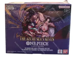 One Piece OP-14 The Azure Sea’s Seven Booster Box English Sealed In Hand - Image 1