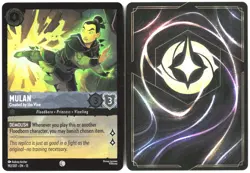 Disney Lorcana TCG Mulan - Created by the Vine 192/207 Common Foil Attack Of The - Image 3