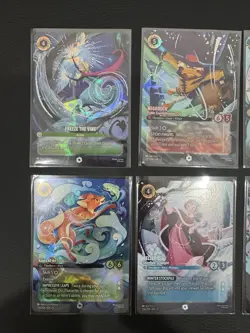 6x Enchanted Foil Winterspell - Lorcana - NM As Shown In Photos - Image 2
