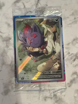 N's Zorua 189 Pokemon Sv: Scarlet & Violet Promo Cards Holo Sealed NM - Image 1