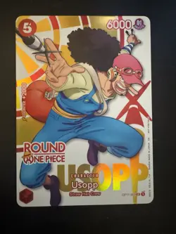 One Piece x Round 1 Collab USOPP OP11-003 ENGLISH Promo Card - Image 1