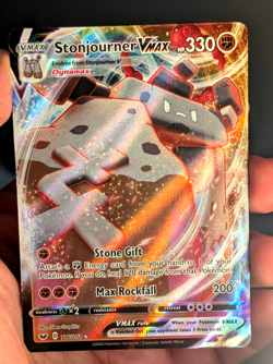 Stonjourner Vmax 116/202 | Sword & Shield Ultra Rare Pokemon Card NM+ - Image 1