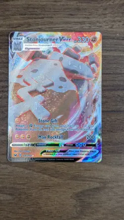 Stonjourner Vmax 116/202 | Sword & Shield Ultra Rare Pokemon Card NM+ - Image 2