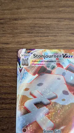 Stonjourner Vmax 116/202 | Sword & Shield Ultra Rare Pokemon Card NM+ - Image 3