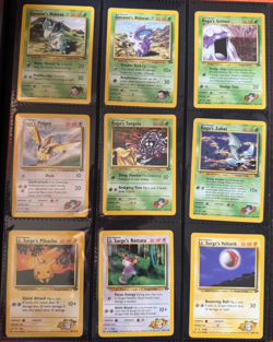 Pokemon Gym Challenge 32 Card Bundle 24/132 56/132 84/132 111/132 53/132 - Image 2
