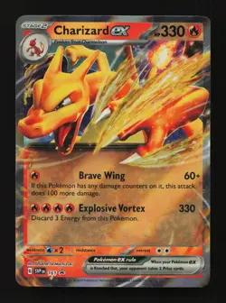 Charizard ex 161 Holo Promo Scarlet & Violet Promo Pokemon Cards - Image 1