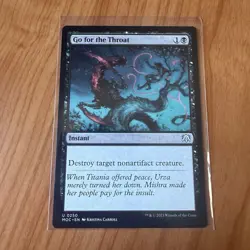 Go For The Throat - N/M - March Of The Marchine Magic The Gathering MTG - Image 1