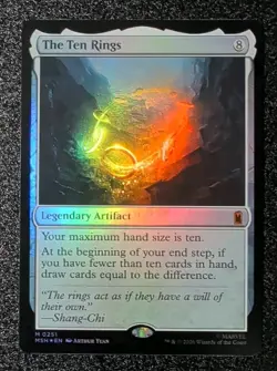 MTG The Ten Rings - Marvel: Super Heroes - Mythic Foil (0251) - Image 1