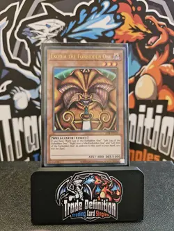 Yu-Gi-Oh Exodia the Forbidden One LOB-EN124 25th Anniversary Ultra Rare EU 2023 - Image 1
