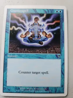 Counterspell 7th Edition Regular LP Lightly Played MTG - Image 1