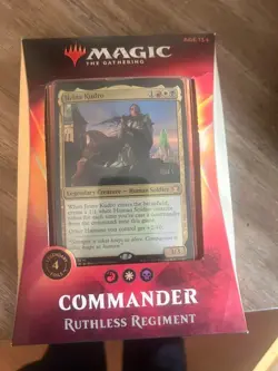 MTG Ruthless Regiment Commander Deck 2020 NEW SEALED Magic The Gathering - Image 1