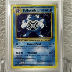 2016 POKEMON XY EVOLUTIONS #25 POLIWRATH - HOLO - PSA 9 MINT - Image 3