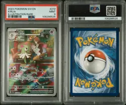 Pokemon Kirlia 212/198 PSA 9 English SV01 Illustration Rare Holo - Image 2