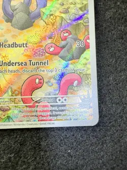 Pokemon Wugtrio IR 224/091 from Paldean Fates in LP+/NM- condition! - Image 5