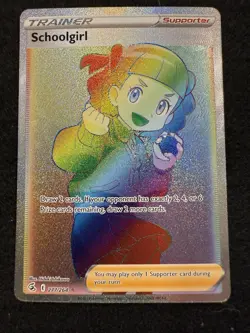 Pokemon Schoolgirl Rainbow Rare 277/264 from Fusion Strike in NM condition! - Image 1