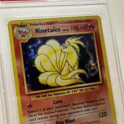 2016 POKEMON XY: EVOLUTIONS - #15/108 NINETALES HOLO - PSA 9 MINT - Image 5