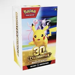 *PRESALE*Pokemon 30th Anniversary Celebrations Booster Bundle CONFIRMED PKC - Image 1