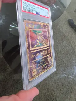 2000 POKEMON GAME PROMO ANCIENT MEW POKEMON 2000 MOVIE GRADED PSA 6 - Image 2