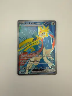 Hop's Zacian ex Holofoil Ultra Rare JTG 176/159 NM - Image 1