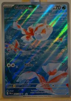 Pokemon Pitch Black PBL 087/084 Goldeen IR-NM/M Pack Fresh - Image 1