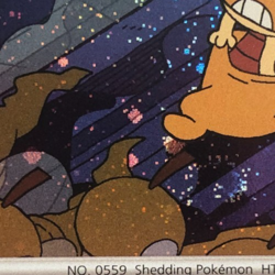 Pokemon TCG SVP 186 Cosmos Holographic Scragy w Swirl Near Mint - Image 2