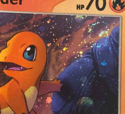 Pokemon TCG Promo SVP 047 Holographic Cosmos Charmander w Swirl Near Mint - Image 2