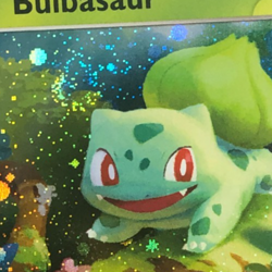 Pokemon TCG Promo SVP 046 Holographic Cosmos Bulbasaur w Swirl Near Mint - Image 2