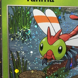 Pokemon TCG SVP 185 Cosmos Holographic Yanma w Swirl Near Mint - Image 2