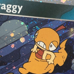 Pokemon TCG SVP 186 Cosmos Holographic Scragy w Swirl Near Mint - Image 2