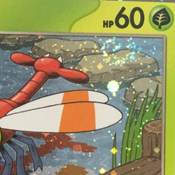 Pokemon TCG SVP 185 Cosmos Holographic Yanma w Double Swirl Near Mint - Image 2
