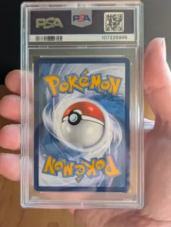 Pokemon Blastoise Holo Pokemon GO 017/78 PSA MINT 9 - Image 2