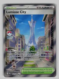 Lumiose City 111/088 Ultra Rare Perfect Order Pokemon Holo Near Mint - Image 1