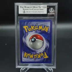 BGS 8 NM-MINT POKEMON CARD WOTC 1999 MEWTWO BASE SET SHADOWLESS CARD 10/102 - Image 2