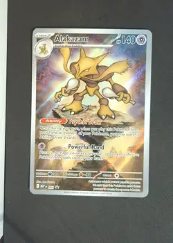 Alakazam Pokemon ME: Mega Evolution Promo MEP #9 Holo NM - Image 1