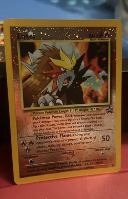 Pokemon TCG - Entei 34/53 Wotc Promo Reverse Holo - Never Played - Image 1