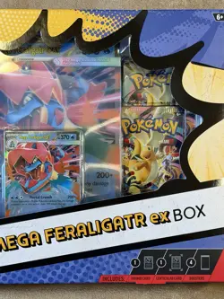 *Sealed Pokemon TCG Mega Evolution Ascended Heroes Mega Feraligatr ex Box - Image 4
